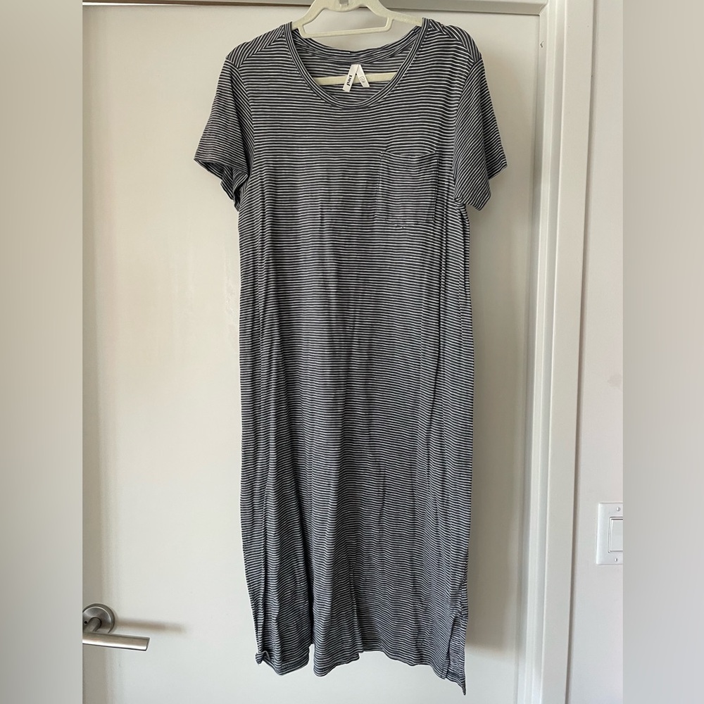 Pact Small Stripe Cotton Dress